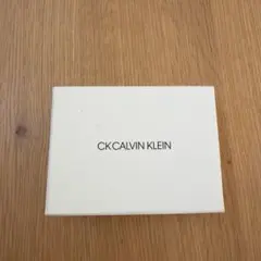 CK CALVIN KLEIN 二つ折り財布 ホワイト