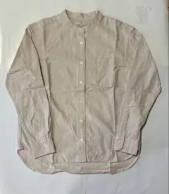 UNIQLO 薄いピンク 長袖シャツ