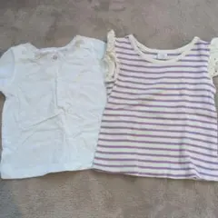 baby GAP Tシャツ 2枚 18-24m90サイズ/6-12m70サイズ