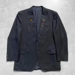 BURBERRY LONDON テーラード ジャケット XL 黒 裏地 ロゴのサムネイル