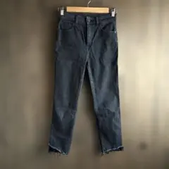 GU ブラック スキニーパンツ　ウエスト67