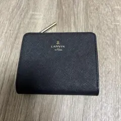 ランバンオンブルー　二つ折り財布　ネイビーのサムネイル