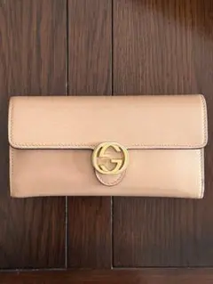 GUCCI　長財布　ベージュのサムネイル