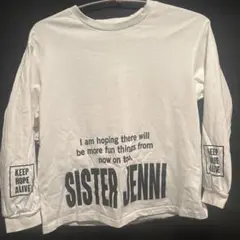美品　SISTER JENNI 長袖カットソー ホワイト