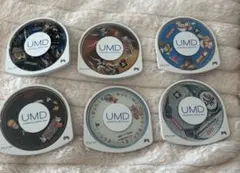PSP UMDソフト 6枚 まとめ売りモンスターハンター など動作確認未ジャンク