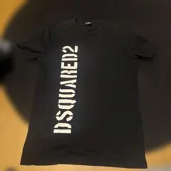 DSQUARED2 ロゴプリント Tシャツ M ブラック