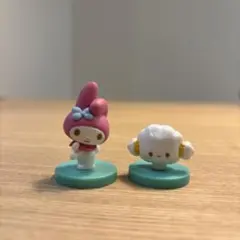 サンリオ　チョコエッグフィギュアセット　マイメロディとこぎみゅん