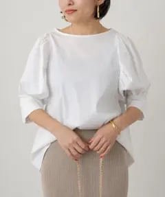 Loungedress】ラウンジドレス 袖フリルブラウス ピンクベージュ - メルカリ