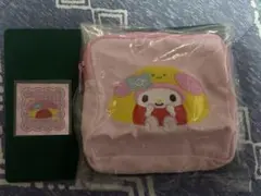 にっこりーノ サンリオキャラクターズ スクエアポーチ マイメロディー