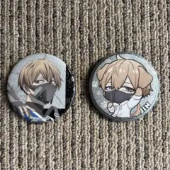 桃源暗鬼 ローソン グリッター缶バッジ 皇后崎迅 セット