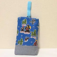 上履き入れ　上履き袋　靴袋　クマ