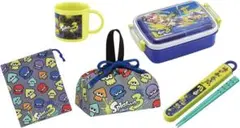 新品◆Skaterお弁当箱5点セット◆スプラトゥーン3お箸コップ袋巾着日本製子供