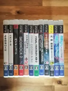 PS3 ゲームソフト 12本セット【動作確認済】