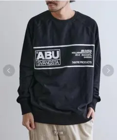 【AbuGarcia×THEATREPRODUCTS】別注プリントスウェット