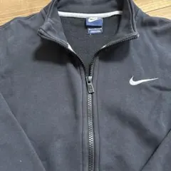 00s 紺タグ NIKE ナイキ ジップアップ スウェット トレーナー ブラックのサムネイル