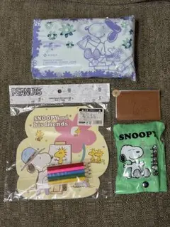PEANUTS スヌーピー⭐︎4点セット