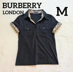 BURBERRY LONDON 半袖シャツ ノバチェック　ポロシャツ　 2 M