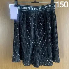 キッズ　女の子　プリーツドットショートパンツ　150【美品】