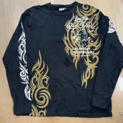 usa製 riddim driven 長袖 tシャツ 黒赤系 ヴィンテージ - メルカリ