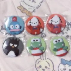 サンリオ ライブキャラクターズ 缶バッジ はぴだんぶい