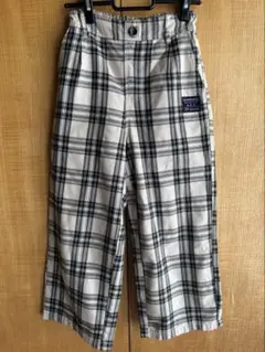Lovetoxicガールズロングパンツ　チェック　140cm