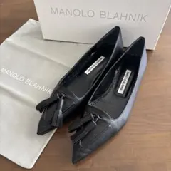 MANOLO BLAHNIK マノロブラニク フラットシューズ 25.5のサムネイル