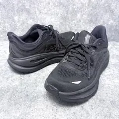 HOKA BONDI9 25.5cm WIDE BLACK ボンダイ9 ワイド