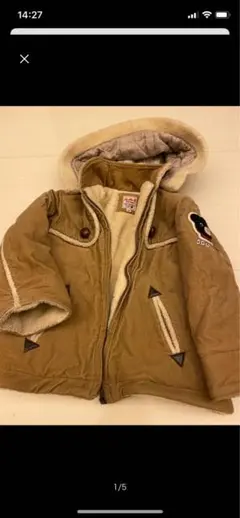 DOUBLE.B ベージュジャケット 90サイズ