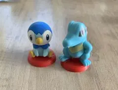 ポケモン チョコエッグ 旅立ちの3匹 ポッチャマ　ワニノコ