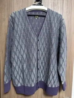 NEEDLES V NECK CARDIGAN-WAVE STRIPE カーデのサムネイル