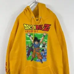 USA古着 00s ドラゴンボール パーカー 黄色