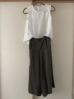 GU ガウチョコンビネゾン　カーキ