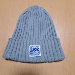 【lee】ニット帽 56〜58cm ユニセックス ワッチキャップ 帽子 春秋冬