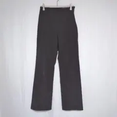 アンタイトル　スラックス　ハイウエスト　日本製　ブラック　S　パンツ　ボトムス