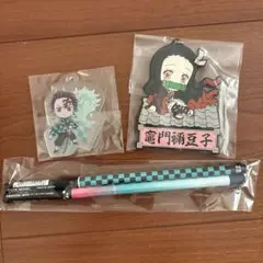 一番くじ 鬼滅の刃 F賞 アクリルチャーム 炭治郎 禰豆子キーホルダー付き