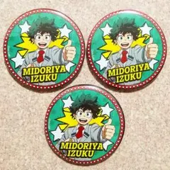 僕のヒーローアカデミア 雄英高校オープンスクール 缶バッジ(風船) 緑谷出久