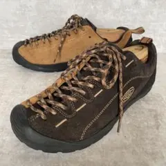 KEEN ジャスパー25㎝新品アウトドアシューズ ベージュ/ブラック/レッド KEEN ジャスパー25cm新品アプローチシューズ ベージュ/ブラック