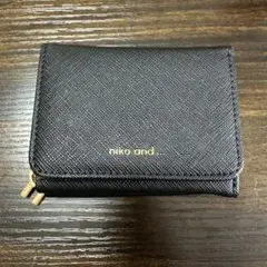 niko and ... 黒色財布