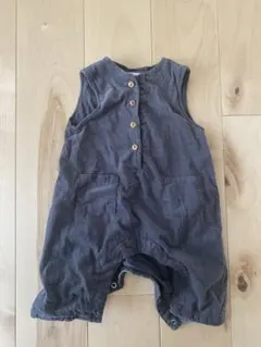 コーデュロイ ロンパース