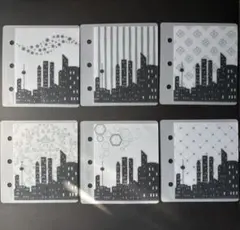 saving選べる夜景貯金リフィル6枚＋透明バインダー 家計管理