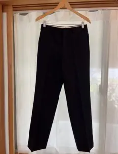 美品 バーバリー オールドバーバリー ウールスラックス M ネイビー
