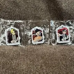 くら寿司 びっくらポン マッシュル アクリルステッカー3種セット