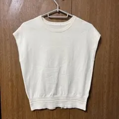 XSサイズフレンチスリーブニット　GU