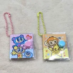 セリア　エンジェルブルー　デイジーラバーズ　ミニミニブックメモキーボルダー