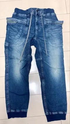 ゴーヘンプ　gohemp デニムパンツ　 ベンダーリブパンツのサムネイル