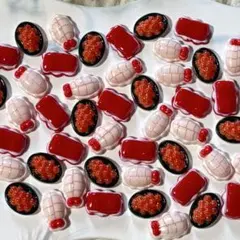 お寿司 ネイルパーツ30個