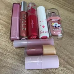 リップまとめ売り／ティント、グロス、リップバーム