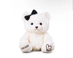 THE KISS テディベア ぬいぐるみ ホワイト　ギフトのサムネイル