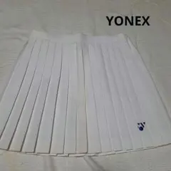 YONEX　プリーツスカート　スコート　ホワイト