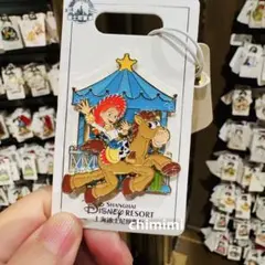 Disney トイストーリー ウッディ バズ ジェシー ピンバッジ まとめ売り